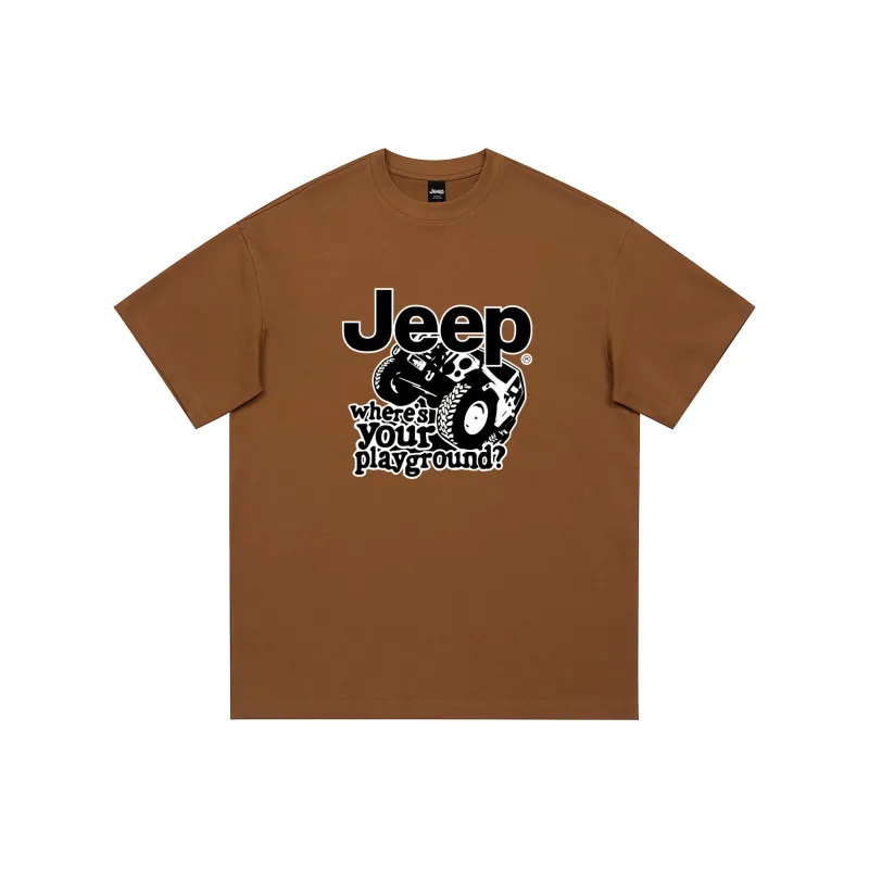 Jeep Drop Shoulder Sleeve T-Shirt Unisex-6