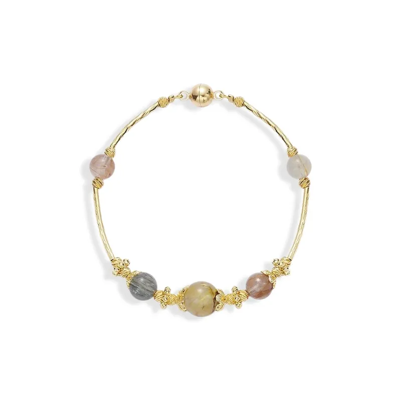 MISS TOOYA Crystal Jade Bracelets Women's-0