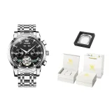 Steel Band Jet Black[Luxury Box Included]