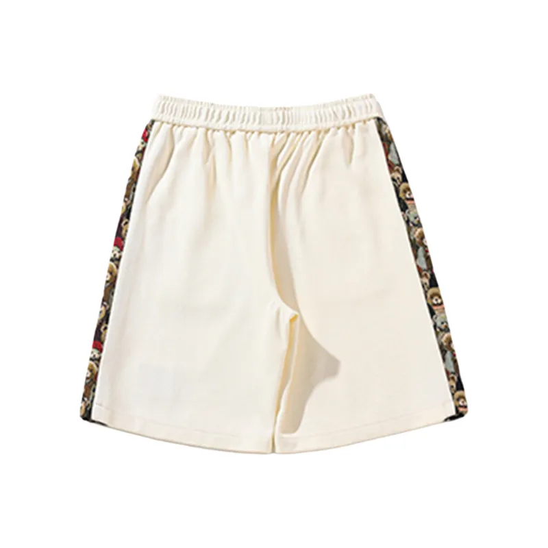PAINT STAIN Casual Shorts Unisex-15