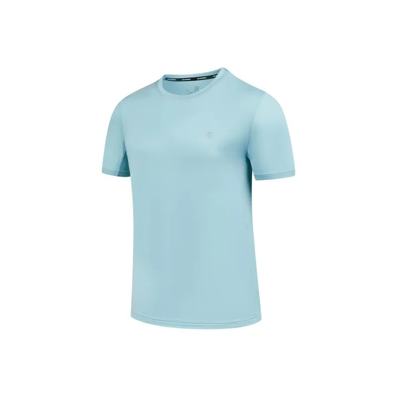 QIAODAN T-Shirt Men's Serene Water Blue-0