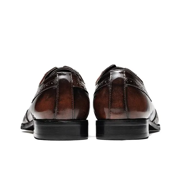 Bansley Dress Shoes Men Low Top-8