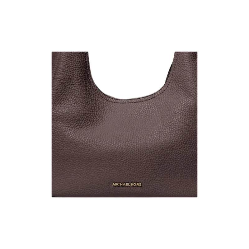 MICHAEL KORS Cow Leather One Shoulder Handbag Trumpets Women's Chocolate-2