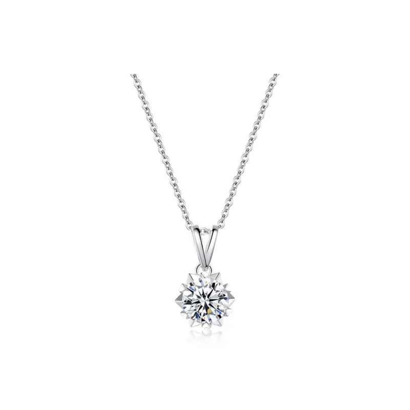 Asia Star Sterling Silver Necklaces Women's-8