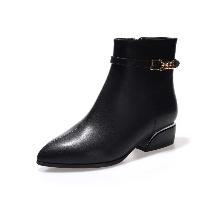 Devanro Ankle Boots Women's Black-0