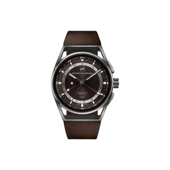 PORSCHE DESIGN Wrist Watch Automatic Mechanical Movement Leather Strap 42mm Tan Watch Dial Unisex