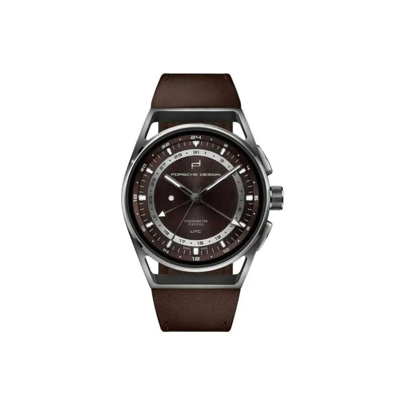 PORSCHE DESIGN Wrist Watch Automatic Mechanical Movement Leather Strap 42mm Tan Watch Dial Unisex-0