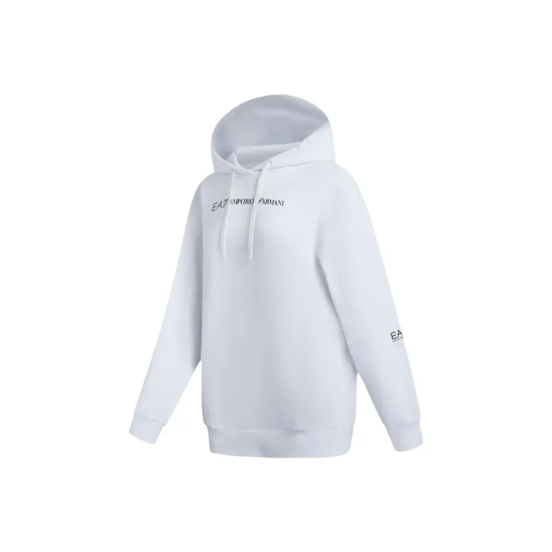 EMPORIO ARMANI EA7 FW23 Sweatshirt Women's White-2