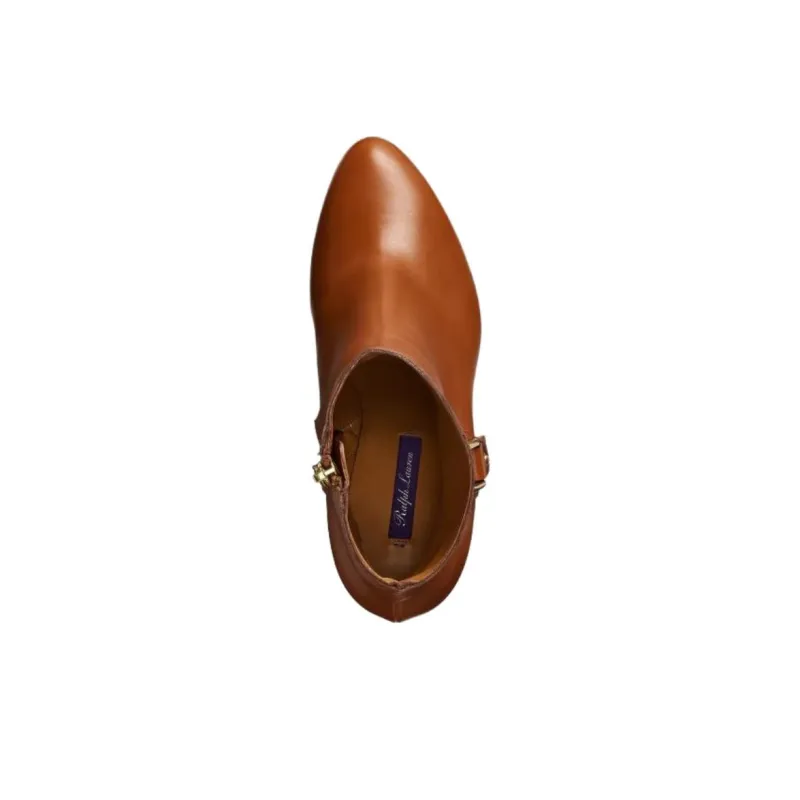 Polo Ralph Lauren Reida Ankle Boots 7.5cm Women's Umber-3