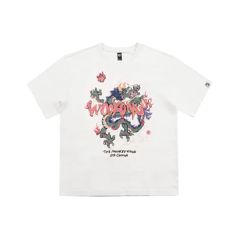 WOOKONG T Shirts Unisex White-0