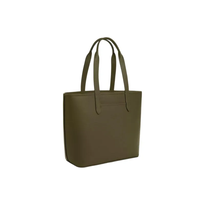 COACH Sullivan Litchi Grain Leather Tote Bag, Shopping Bag, Handbag, Shoulder Bag Large Size Men's Green-1