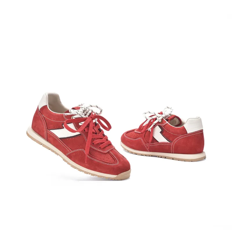 15 MINS Height Increasing Low-Top Skateboard Shoes Women's-10