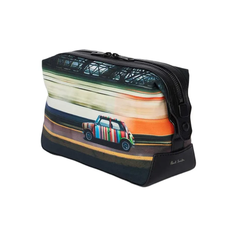 Paul Smith Fabric Toiletry Bag Men's Multicolor-1