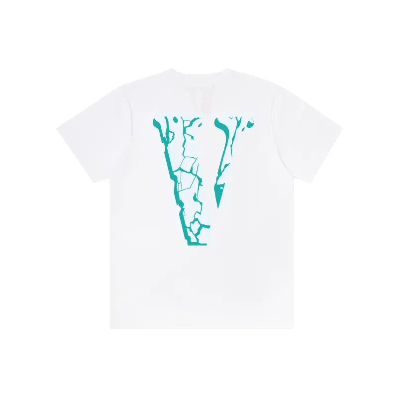 VLONE T Shirt Unisex White Blue-0