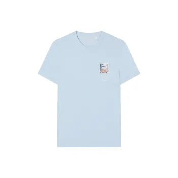 FILA Heritage SS24 T Shirt Men's Jade Sky Blue