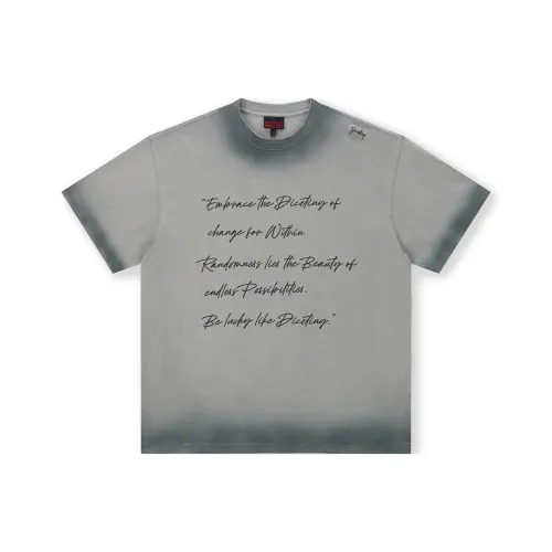 DICETINY T-Shirts Unisex Gray