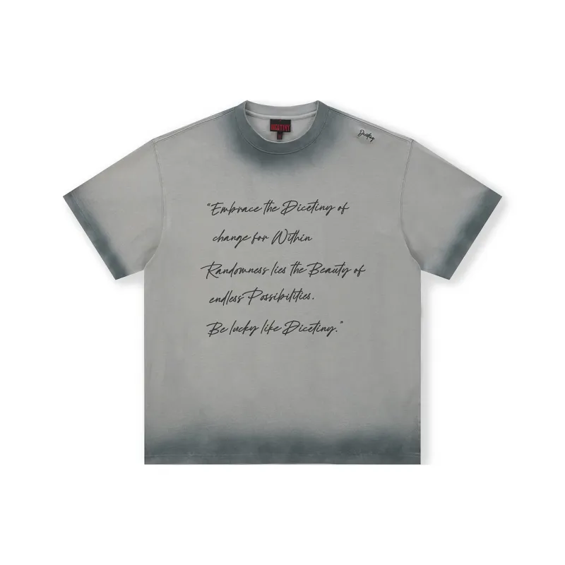 DICETINY T Shirts Unisex Gray-0