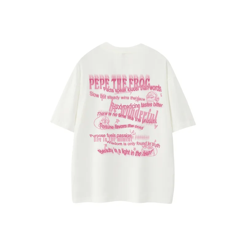 Pepe The Frog Short Sleeved T Shirts Unisex-4