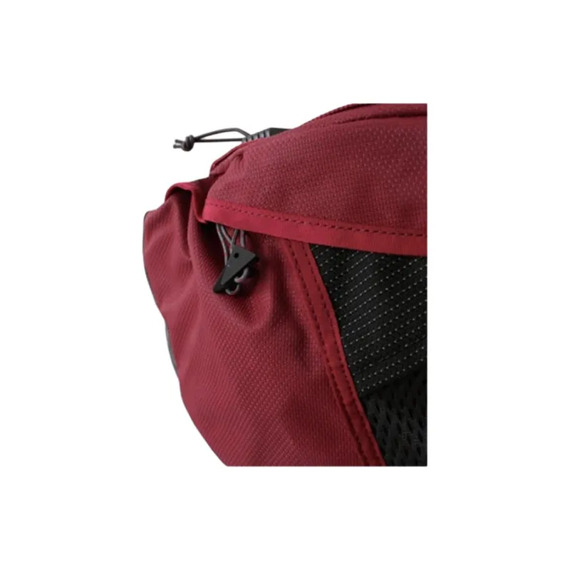 KLATTERMUSEN Fanny Pack Outdoor Bag Recycled Polyamide 7L Black & Red Men's-3