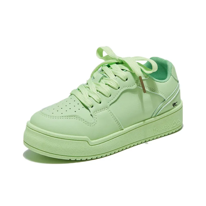 ROBINHOOD Slip Resistant Shock Absorbers With Abrasion Resistant Properties Low Top Skateboard Shoes Women's Box-7