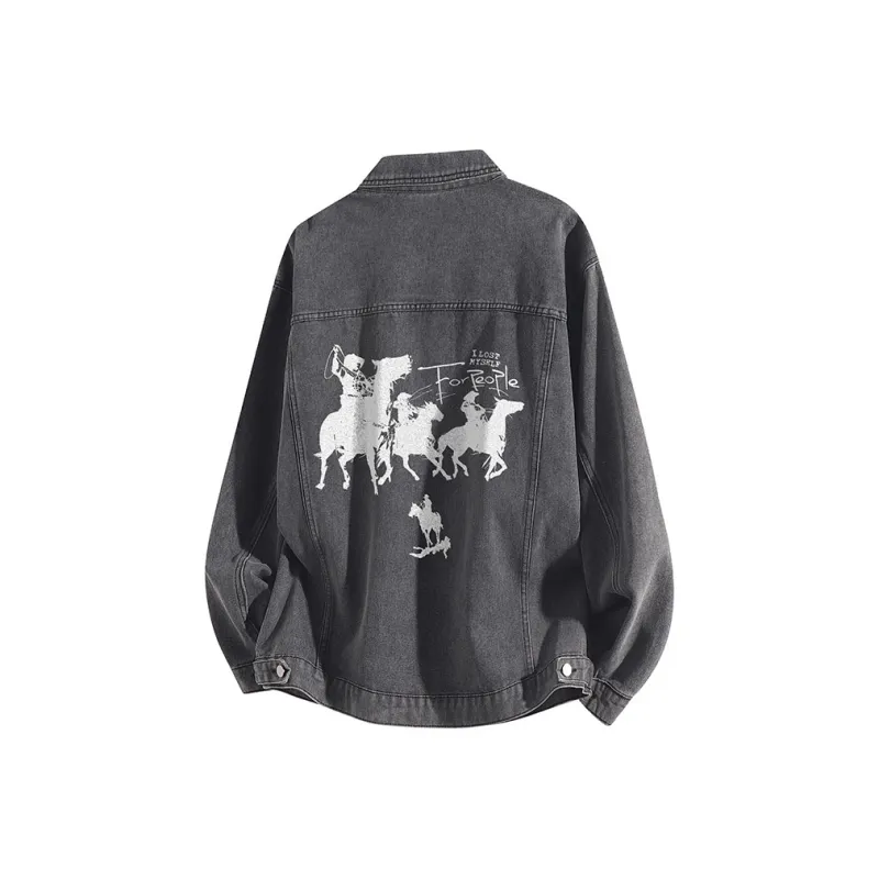 FAX FOR FMACM Denim Jacket Unisex-5