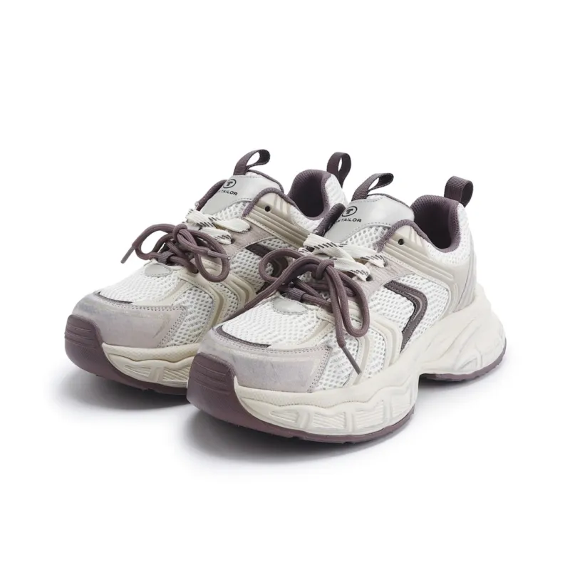 TOM TAILOR Shock Absorbers With Slip Resistant And Abrasion Resistant Properties Low Top Chunky Sneakers Women's-8