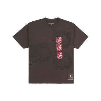 Travis Scott X Mitchell & Ness Alabama Crimson Tide Seal T Shirt