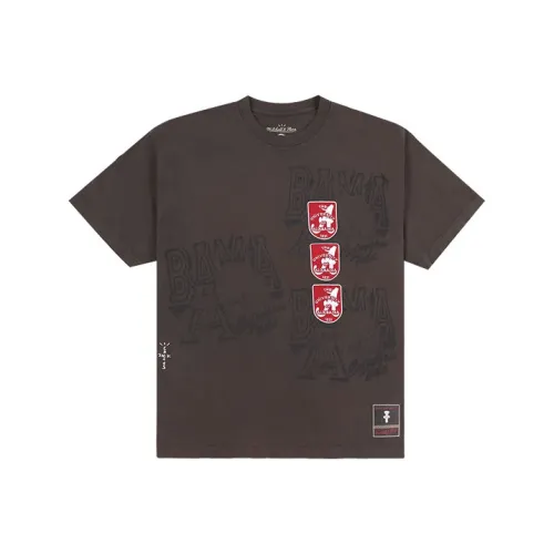 Travis Scott X Mitchell & Ness Alabama Crimson Tide Seal T Shirt