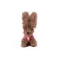 Pink Jacquard Sweater Brown Grass Puppy