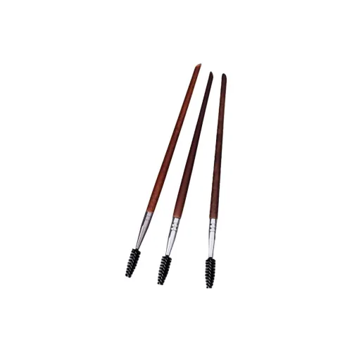 XIBI Eyebrow And Eyelash Spiral Brush With Long Flexible Nylon Bristles For Curling And Shaping Eyebrows And Eyelashes