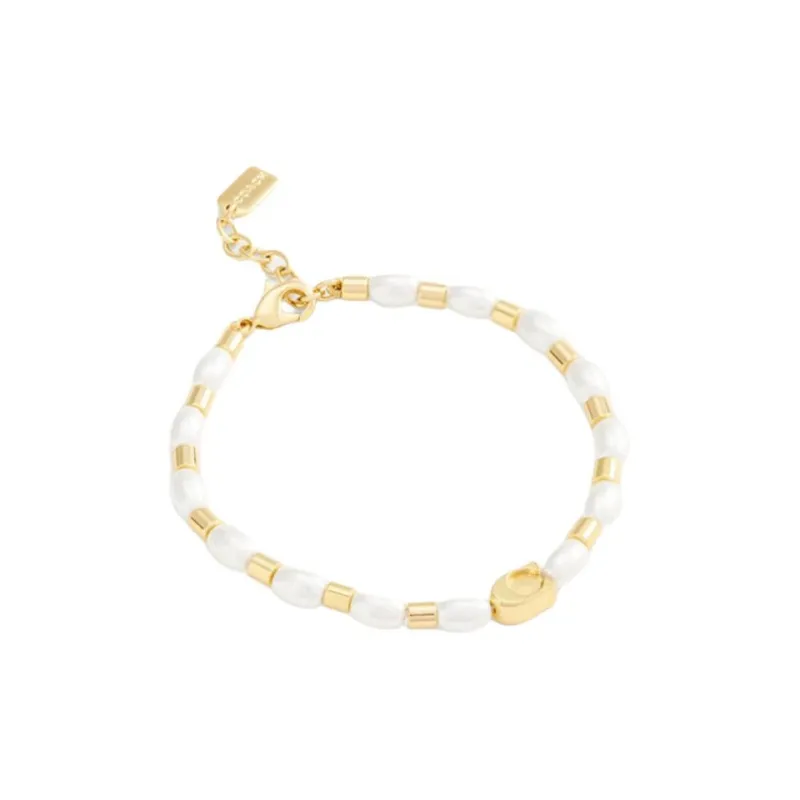COACH Glass Bracelets Women's Gold-0