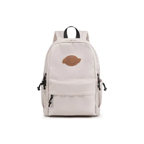 Dickies Polyester Backpack Large Size Unisex Light Khaki Gray/Classic Black