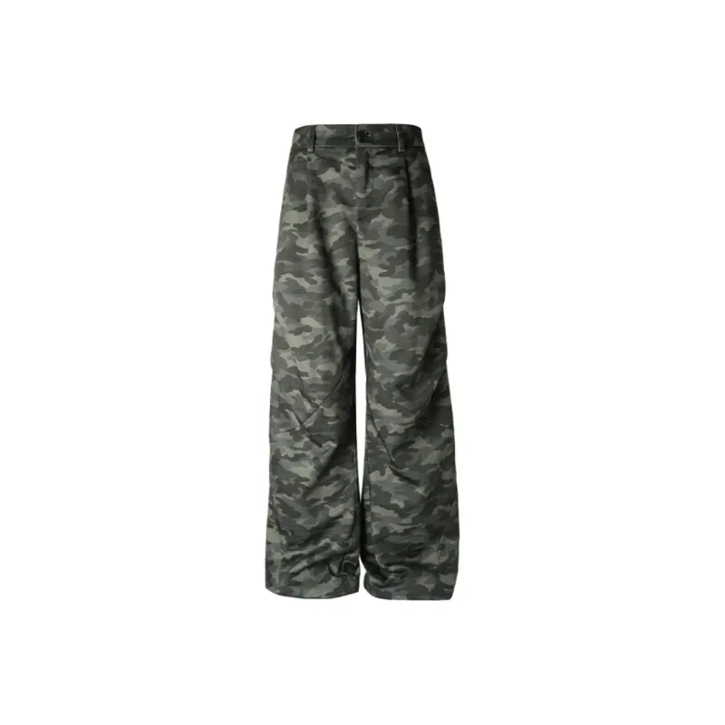 ROSECREED Casual Pants Unisex Camouflage-2