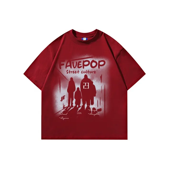 FAVEPOP Short Sleeved T Shirt Unisex-13