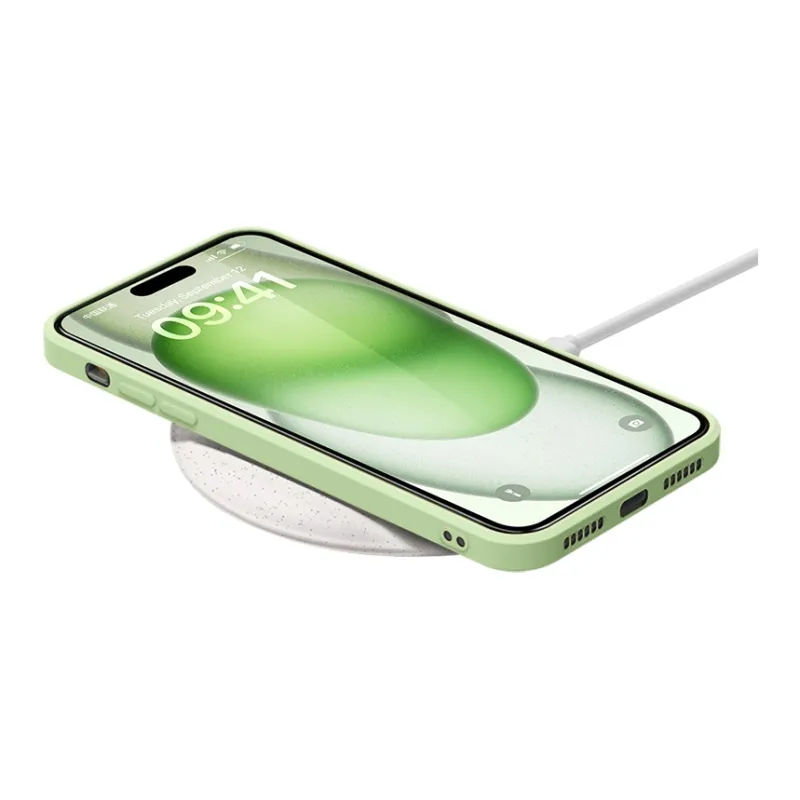 I Create My Art Silicone Material Spring West Highland Phone Case Compatible With Apple Collection Cute Style-2