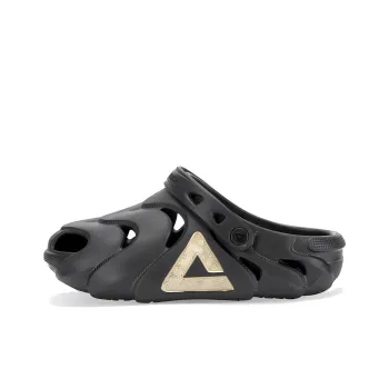PEAK Pole Hole Shoes Clogs Men's Black Gold