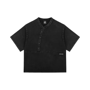 XINYINSU 24SS T Shirt Unisex Black
