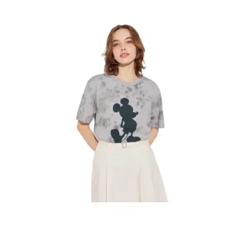 UNIQLO T Shirt Unisex Light Gray