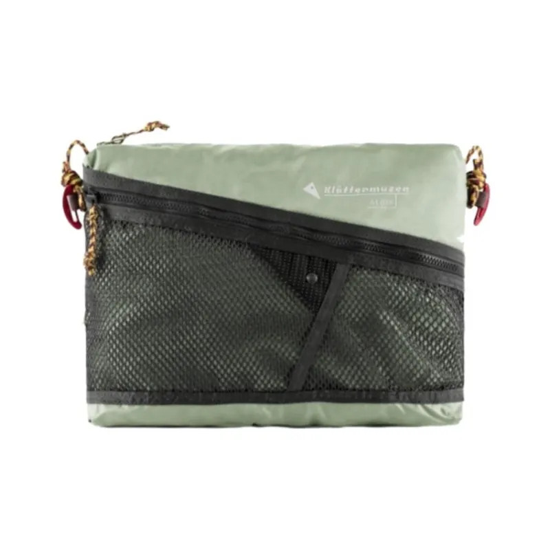 KLATTERMUSEN Recycled Polyamide Crossbody Bag, Shoulder Bag Unisex Light Green-0