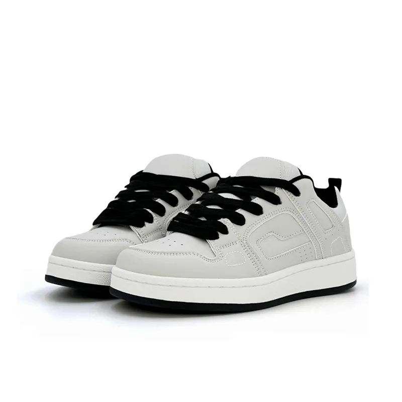 Circle Small Coverage Abrasion Resistant Lightweight Low Top Skateboard Shoes Women's-8