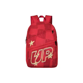 TURN UP Polyester Backpack Regular Unisex Red