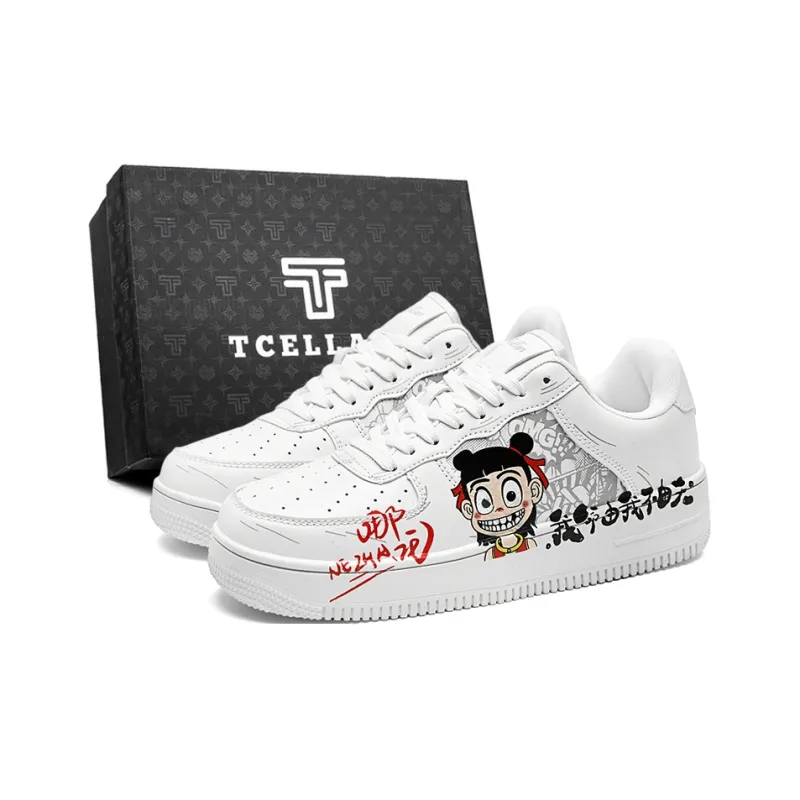 TCELLARS Cushioning Abrasion Resistant Lightweight Height Increasing Mat Low Top Skateboard Shoes Unisex-86