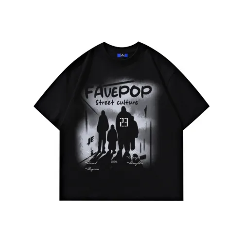FAVEPOP Short Sleeved T Shirt Unisex