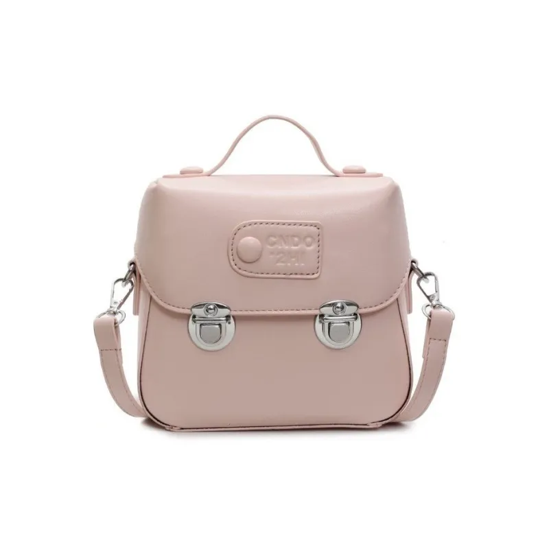 ResNonverba PU Crossbody Bag, Handbag Women's Pink-0