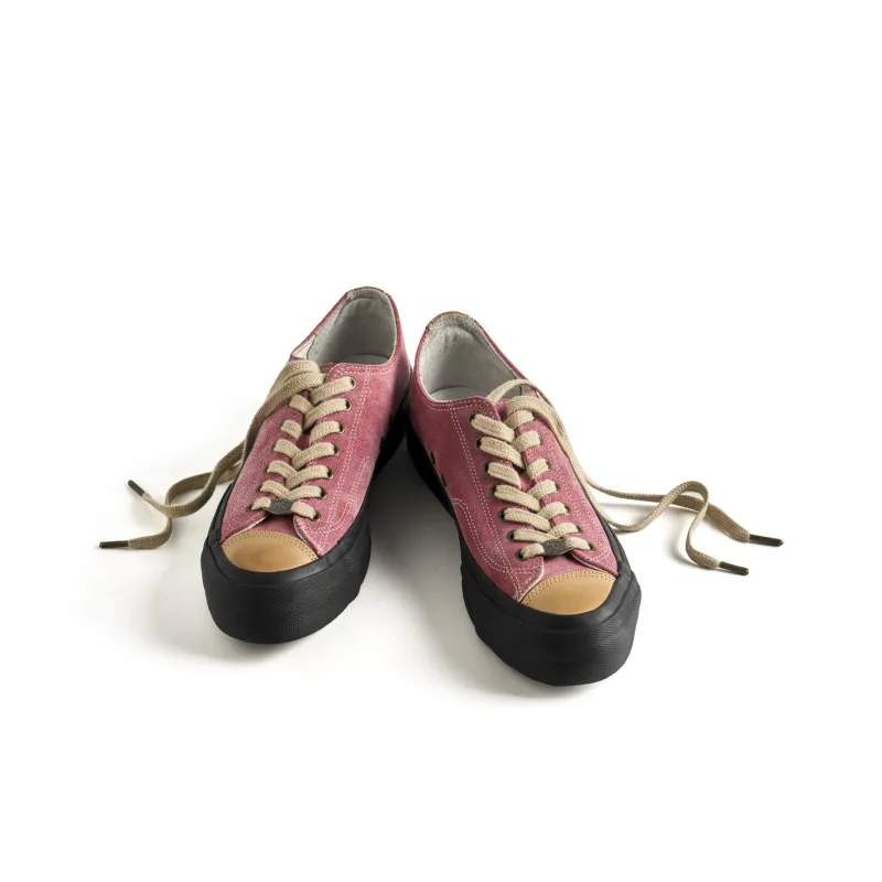 PIPG Low Top Casual Shoes Unisex Rose Red-2