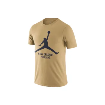 Jordan T Shirt New Orleans Pelicans Men's Khaki