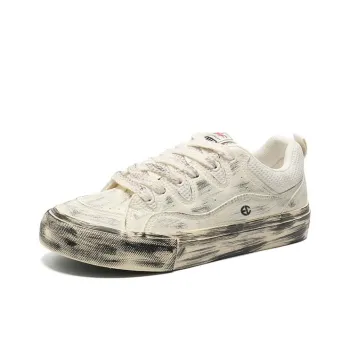 ENRICO COVERI Slip Resistant Cushioning Wear Resistant Balance Lightweight Breathable Low Top Skateboard Shoes Unisex
