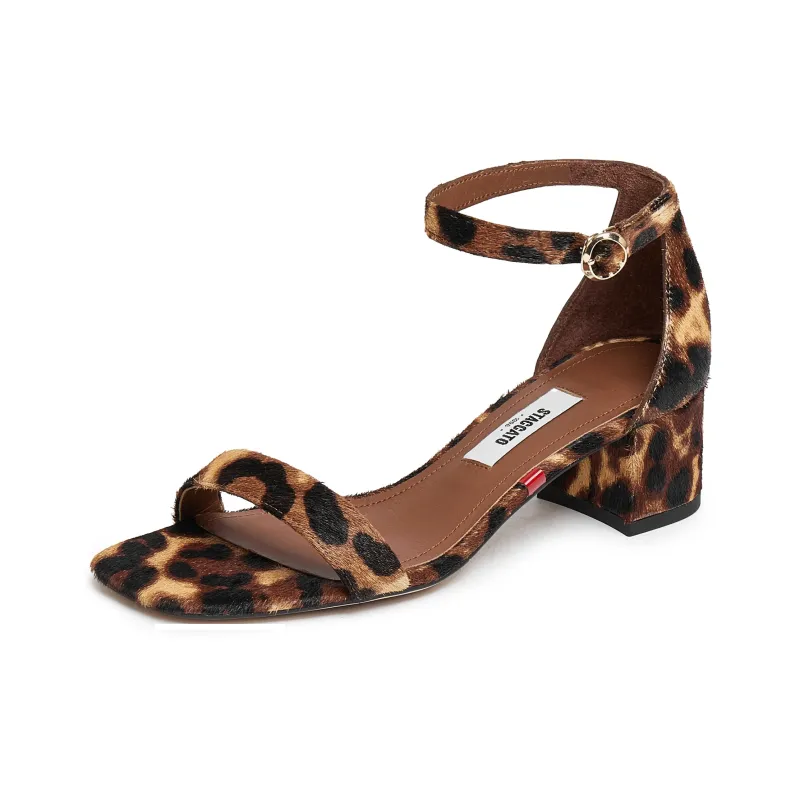 Staccato Margaret One Strap Sandals 5.5cm Women's-11