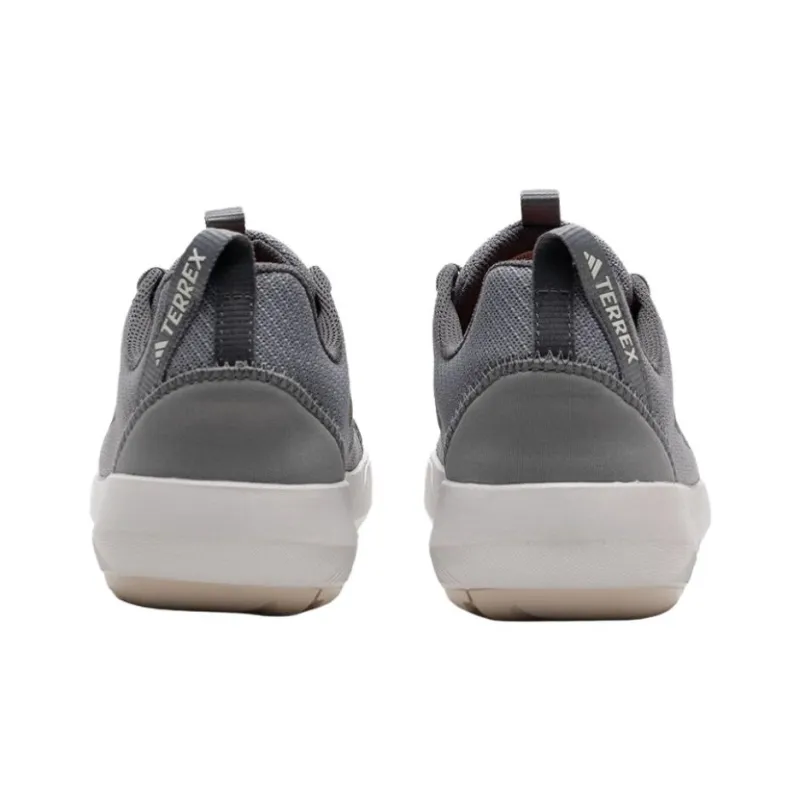 Adidas Terrex Boat Anti Slip Wear Resistant Low Top Trekking Shoes Unisex Gray-3