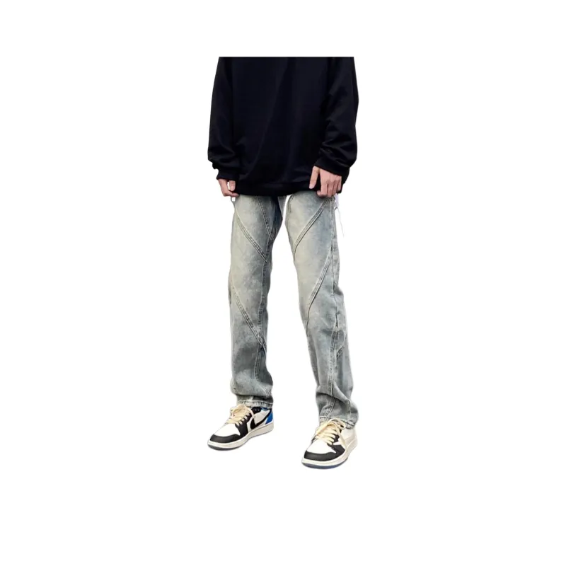 TESTUNG Jeans Men Yellow Mud--0